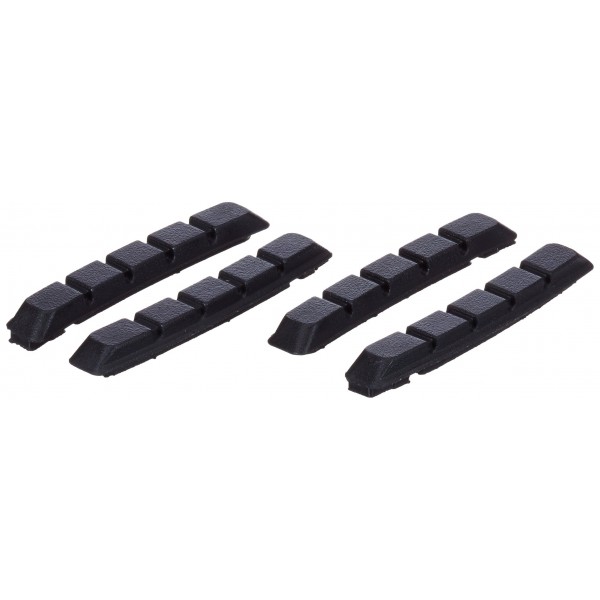 Xlc Bs-V02 V-Brake Pad Inserts Black Single Compound 4 Piece Set Black