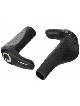 Ergon Puñ Uni GP2 Rohloff Nexus para el manillar de la bicicleta, de color negro, tamaño único