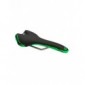  Prologo New Nago T2.0 Custom sillín de bicicleta Unisex, Hard Black/Green Fluo