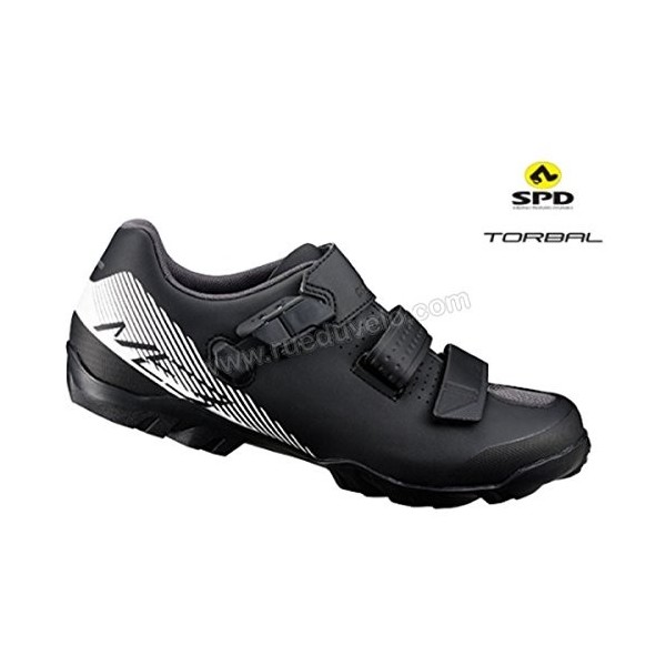 Shimano SHME3PG370SL00 - Zapatillas ciclismo, 37, Negro - Blanco, Hombre