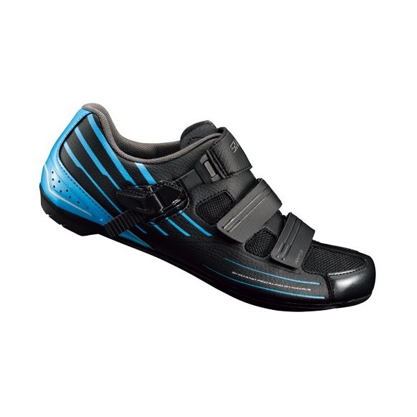Shimano SHRP3NC420SB00 - Zapatillas ciclismo, 42, Negro - Azul, Hombre