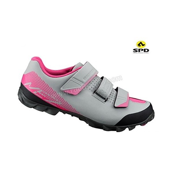 Shimano SHME2PG370WG00 - Zapatillas ciclismo, 37, Gris, Mujer