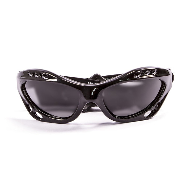 Ocean Sunglasses Cumbuco - gafas de sol polarizadas - Montura : Negro Brillante - Lentes : Ahumadas  15000.1 