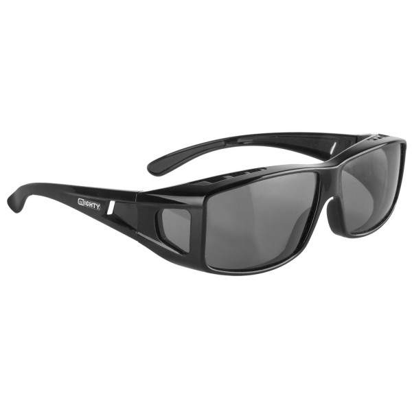 Mighty Rayon Fit más de bicicleta/Sports gafas de sol, Color negro