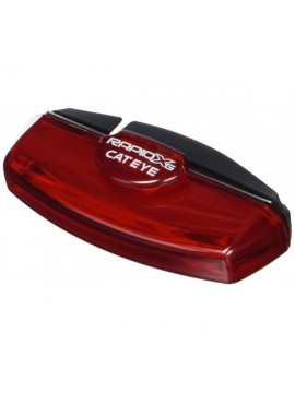 Cateye Rapid XG TL-LD 700 g luz trasera, Negro de color rojo, One size