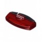 Cateye Rapid XG TL-LD 700 g luz trasera, Negro de color rojo, One size