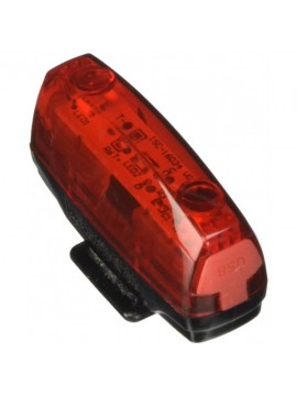Cateye Rapid Micro G TL de ld620g trasera, Negro de color rojo, One size