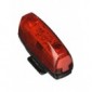 Cateye Rapid Micro G TL de ld620g trasera, Negro de color rojo, One size