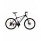 Ultrasport 331100000189 Bicicleta de Trekking, Cambio de Cadena, 21 Marchas, Niños, Negro, 26 Pulgada