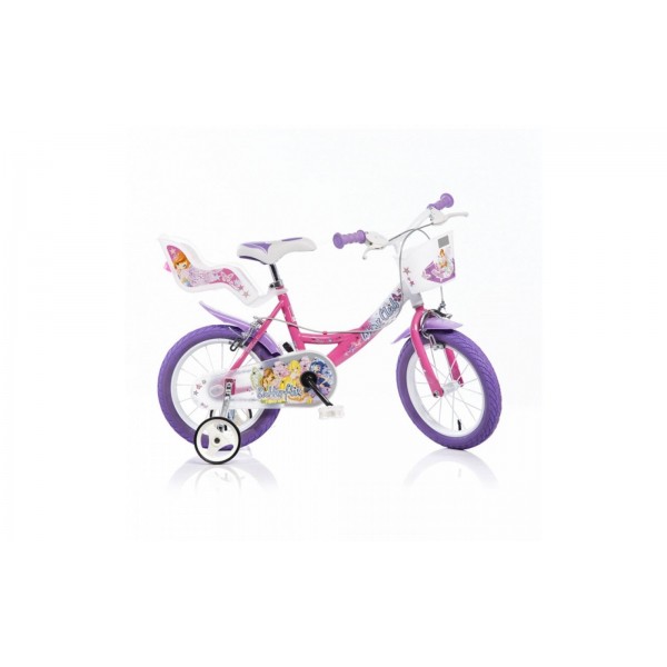 Dino Bikes 144 r-wx7 bicicleta niña – Winx, 14 "