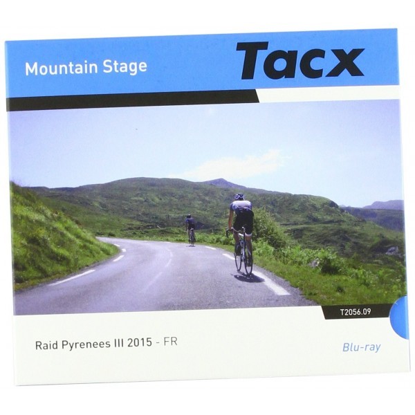 Tacx Real Life Video de Blu-ray Disc RAID Pirineos 3 de fr DVD, Negro, Tamaño Estándar