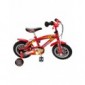 Stamp Cars bicicleta para niño, Rojo