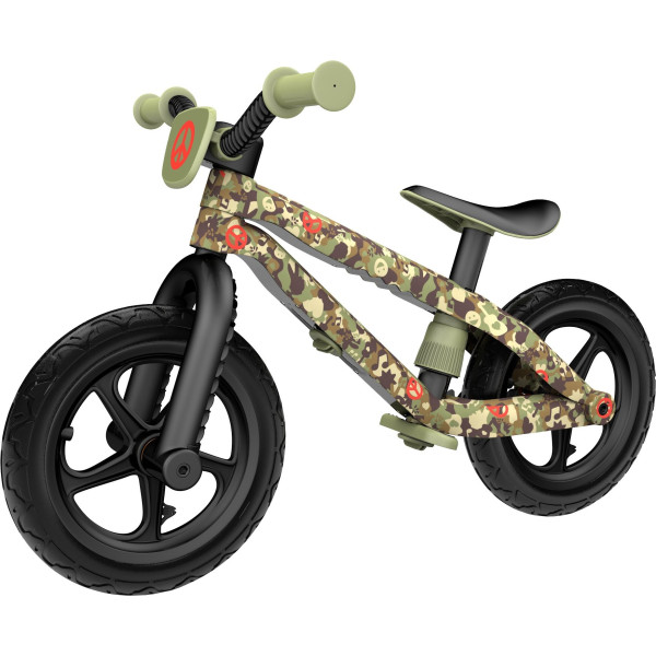 Chillafish BMXie-RS Army of Love Bicicleta de Aprendizaje, Unisex niños, Verde  Commander in Peace , Única