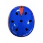 Stamp SM250102 Spiderman casco de Skateboard para niño, talla 54-60 cm, azul
