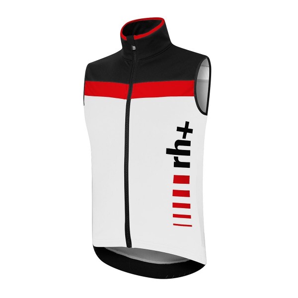 RH logothermo Vest blk-wh-red M, chaleco  Ciclismo  Hombre, black-white-red, M