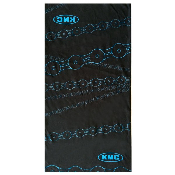 KMC Promo - Pañuelo para el cuello/cabeza unisex, color negro, 24 x 48 cm