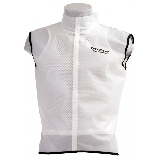 Impermeable-Chaleco Out-Wet Gil-SR blanco-Talla XL