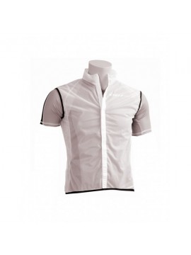 Impermeable-Chaleco Out-Wet Gil-RT blanco/negro-Talla L