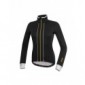 RH Sancy W Jacket blk-wh-gld L, chaquetas  Ciclismo  Mujer, black-white-gold, L