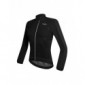 RH Rain W Shell Negro, chaquetas impermeables  Ciclismo  Mujer, black, XL