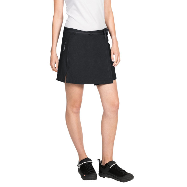 VAUDE Tremalzo II - Falda para Mujer, Diseño de trémalzo, Mujer, Color Negro, Tamaño Large