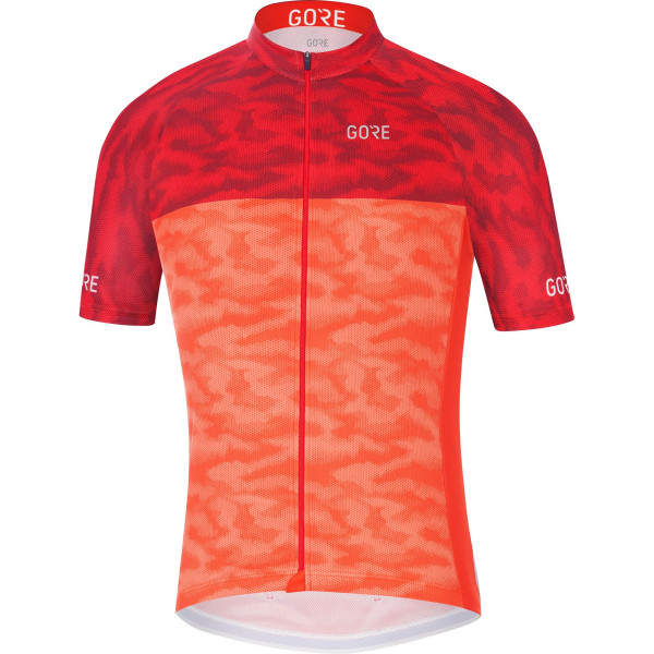 Gore Bike Wear 100029 Maillot, Hombre, Naranja  Orange.Com /Rojo, S