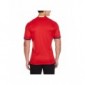 adidas Fef H JSY Camiseta, Hombre, Rojo/Amarillo/Azul, L