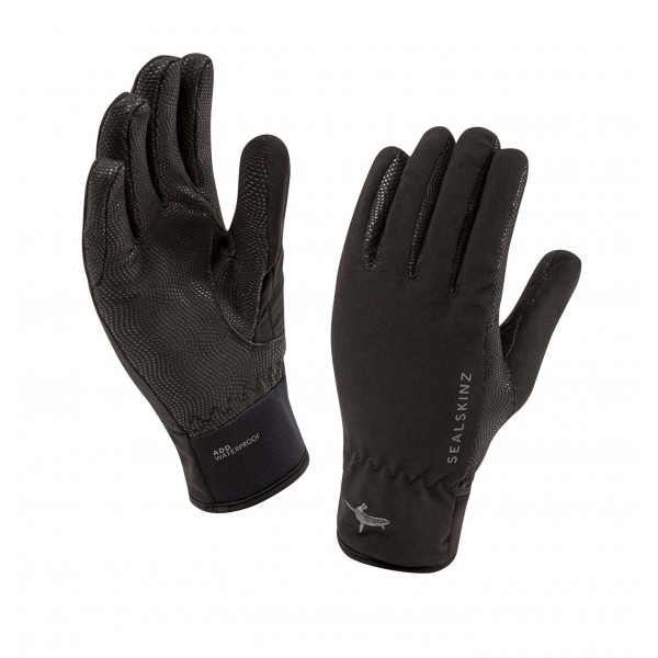 Sealskinz Handschuhe Sea Leopard Gloves - Guantes de ciclismo para mujer, color negro, talla 2XL
