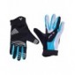 VAUDE Wo Dyce Guantes, Mujer, Azul/Spring Blue, 6