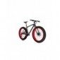 Moma Bikes Bicicleta Montaña FAT 26" Alu, SHIMANO 21V, Doble Freno Disco.  Varias Tallas 