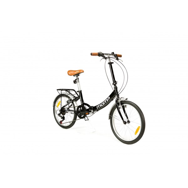 Moma Bikes Bicicleta Plegable Urbana FIRST CLASS 20" Alu, SHIMANO 6V. Sillin Confort