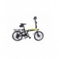 Helliot Bikes ByHelliot01 Bicicleta Eléctrica Plegable, Unisex Adulto, Amarillo/Negro, Estándar