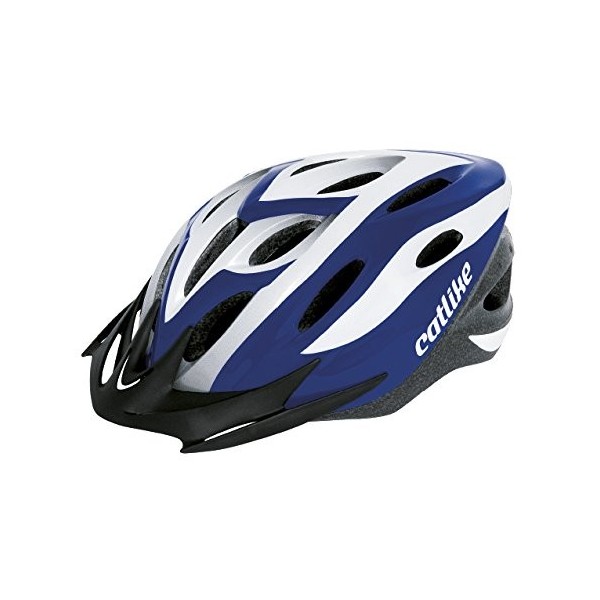 Catlike Xena - Casco de ciclismo, color azul/blanco, talla MT  52-58 cm 