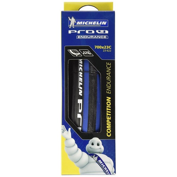 Michelin Pro-Endurance Cubierta Plegable, Unisex, Azul, 700 x 23