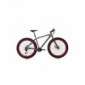 Moma Bikes Bicicleta Montaña  FAT 26"Alu, SHIMANO 21V, Doble Freno Disco.  Varias Tallas 