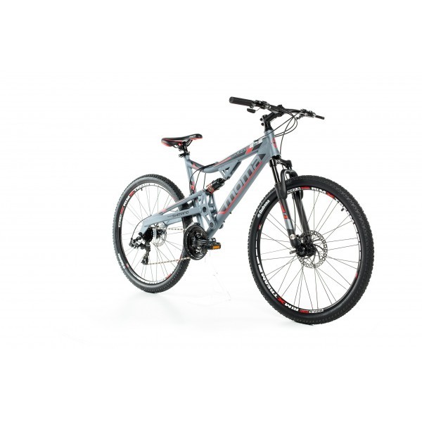 Moma Bikes MTB Equinox Shimano Profesional - Bicicleta Montaña 27.5", Aluminio, Cambio TX-55 24 vel., Doble Freno Disco, Dobl