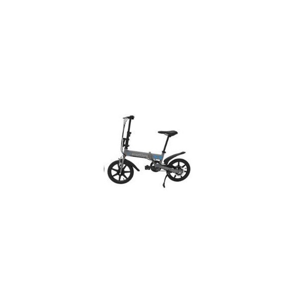 Smartgyro Ebike Silver - Bicicleta Eléctrica Plegablecon con asistente al pedaleo, ruedas de 16",Batería de litio de 4400- 36