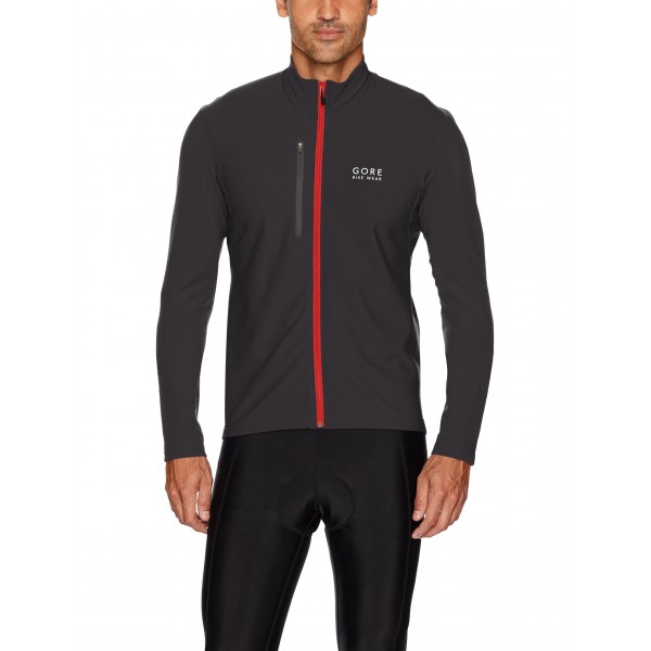 Gore Bike Wear- Camiseta térmica de hombre para  ciclismo, Negro, S