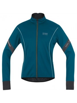 Gore Bike Wear- Hombre- Chaqueta de Ciclismo Power 2.0 Windstopper Soft Shell- Azul Oscuro, Talla XXL- JWMPOW