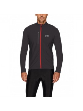 Gore Bike Wear- Camiseta térmica de hombre para  ciclismo, Negro, L