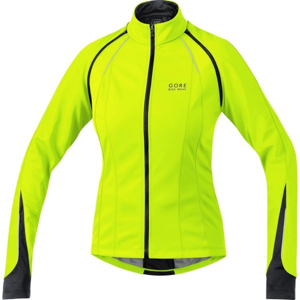 Gore Bike Wear Jacke Phantom 2.0 Soft Shell, Chaqueta para Mujer, Multicolor  Neon Yellow/Black , 40 EU