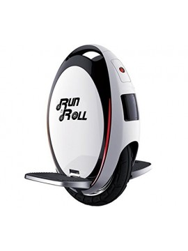 Run & Roll Turbo Spin Advanced - Monociclo, Color Blanco, 12"