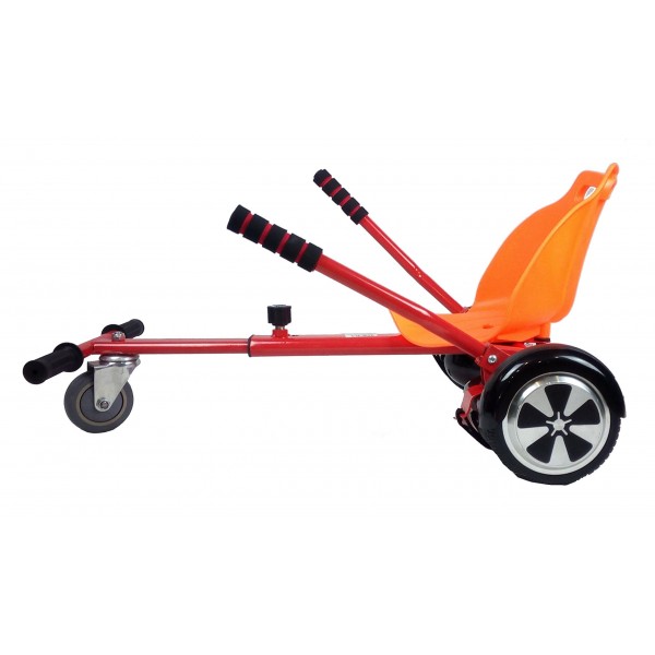 Sumun Sbksgt Asiento Kart Hoverboard, Rojo/Naranja, 6.5