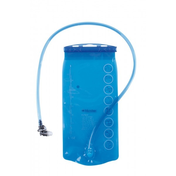 M-Wave Recipiente Recipiente para mochila hidratación, Unisex adulto, negro, 2 litros