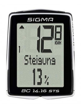 Sigma 01418 Ciclocomputador, Negro, Talla única