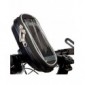 BTR Carcasa rígida para manillar - Bolsa para bicicleta y soporte para teléfono – Pantalla de PVC transparente – resistente a