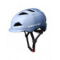 KINGLEAD Casco de bicicleta con luz LED recargable, unisex, protegido, para ciclismo, carreras, monopatín, seguridad al aire 