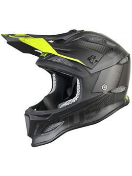 Just 1 Helmets Just1 Jdh Assault Black-Yellow + MIPS XXL Casco de Downhill/MTB/Enduro Unisex – Adulto, Negro-Amarillo