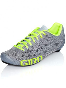 Giro Empire E70 Knit Road, Zapatos de Ciclismo de Carretera para Hombre, Multicolor  Grey Heather/Highlight 000 , 41 EU