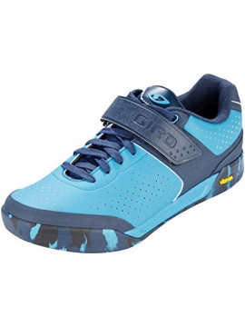Giro Chamber II, Zapatos de Bicicleta de montaña para Mujer, Multicolor  Blue Jewel/Midnight 17 , 47 EU